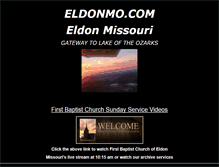 Tablet Screenshot of eldonmo.com